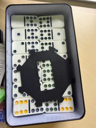 Dominó Doble 12 con Caja Lata