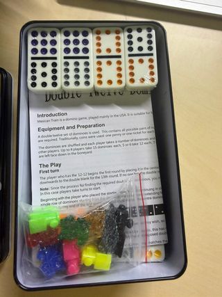 Dominó Doble 12 con Caja Lata