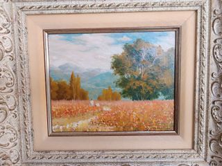 Cuadro al óleo paisaje
