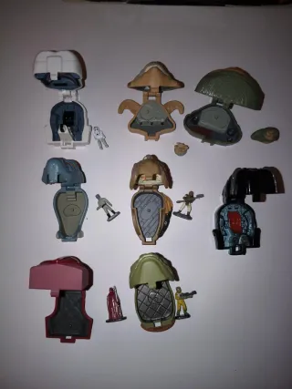Star Wars Micro Machines Mini Cabezas