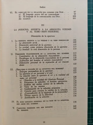 Dimensión Trascendente de la Persona