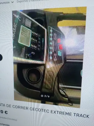 Cinta de Correr Cecotec Xtreme Track