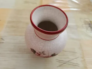 Botijo Bucaro Cerámica Flores