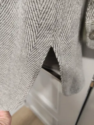 Sobrecamisa gris con cremallera