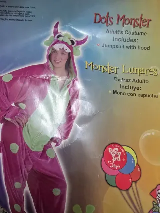 Disfraz Monstruo Adulto con Capucha