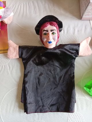 Marionetas de mano de cuento