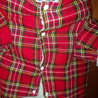 Cappottino a quadri per cane