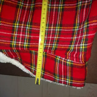 Cappottino a quadri per cane