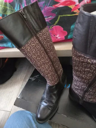 Botas altas de caña baja