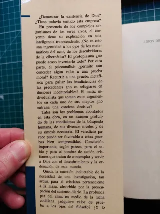 Libro "¿Dios demostrable?" - J. Javaux