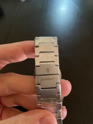 Reloj Poedagar Azul y Plateado