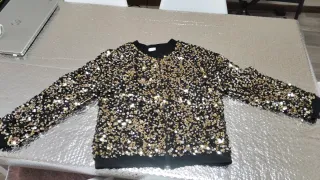 Chaqueta niña lentejuelas fiesta