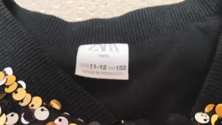 Chaqueta niña lentejuelas fiesta