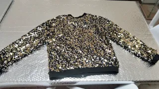 Chaqueta niña lentejuelas fiesta