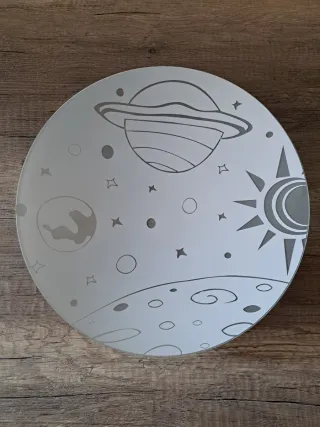 Lámpara Techo Infantil Espacial