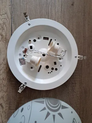 Lámpara Techo Infantil Espacial