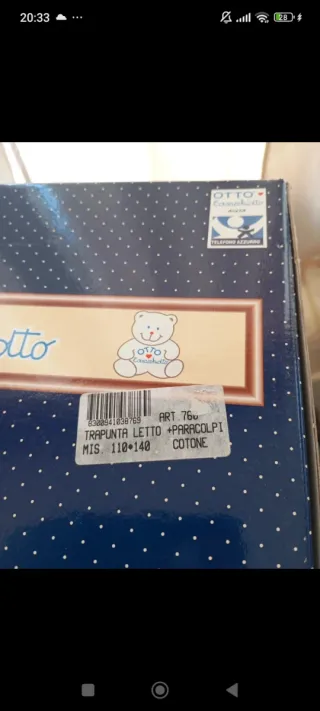 Scatola regalo OTTO l'asacchiotto