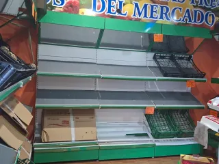 Estantería metálica frutería