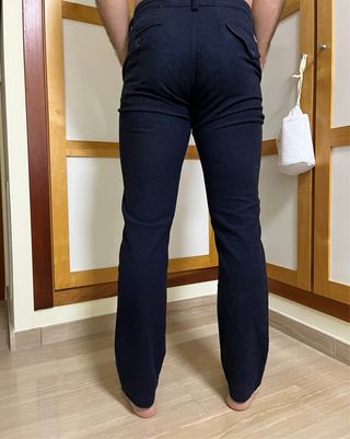 Pantalón chino Lee azul