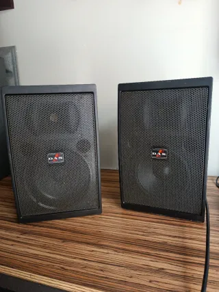 Pareja Altavoces DAS DS8 Negros