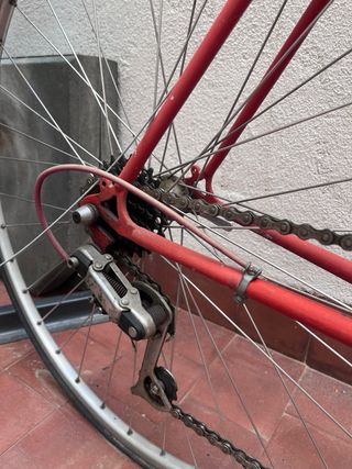 Bici de carretera urbana vintage