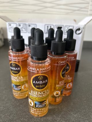 Esencia Hidrosoluble Ambar Naranja y Canela