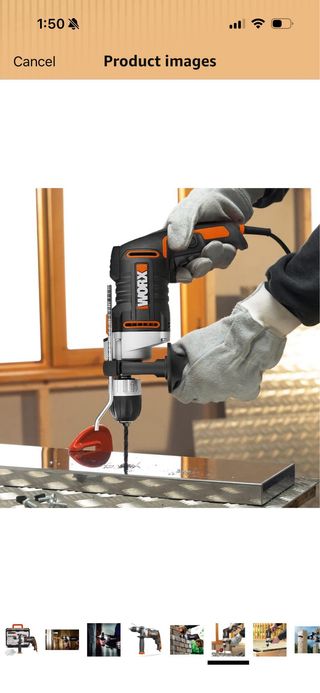 WORX | Hammer Drill 810W | WX318 | 3,000 RPM | 48,