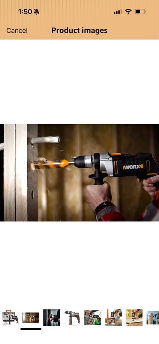 WORX | Hammer Drill 810W | WX318 | 3,000 RPM | 48,