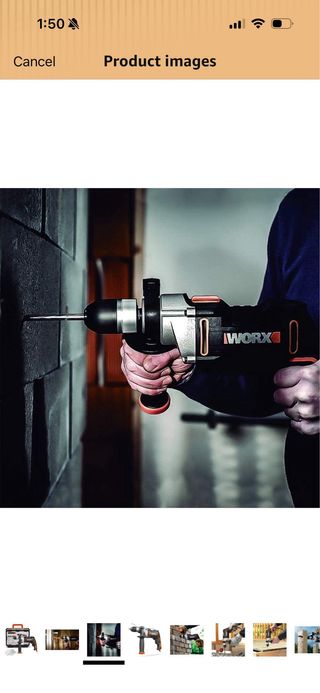 WORX | Hammer Drill 810W | WX318 | 3,000 RPM | 48,