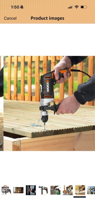 WORX | Hammer Drill 810W | WX318 | 3,000 RPM | 48,