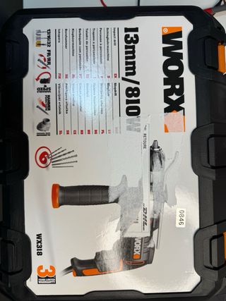WORX | Hammer Drill 810W | WX318 | 3,000 RPM | 48,