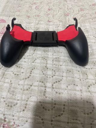 Soporte Móvil Gaming Negro/Rojo