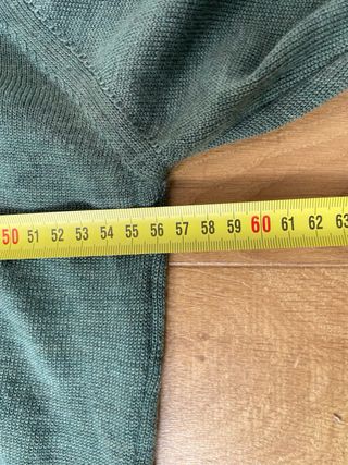 Jersey Lacoste Verde Cuello Pico