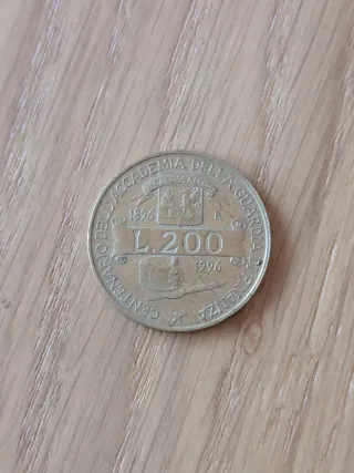 Moneda 200 Liras Italia