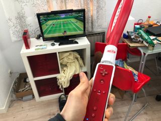 Accesorios Wii Nerf Sports Pack Rojo