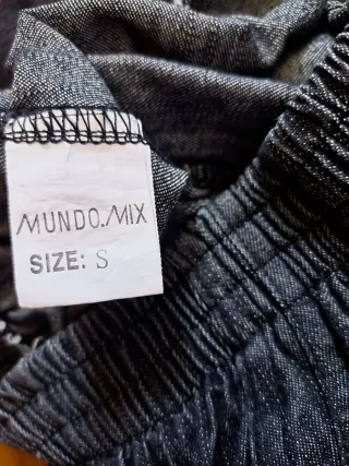 Bermudas vaqueras mujer negras