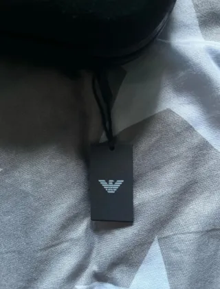 Funda gafas Emporio Armani negra