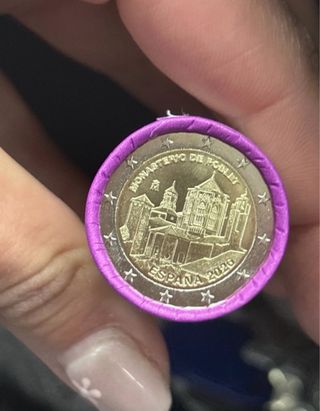 Moneda 2€ España 2026 Monasterio de Poblet