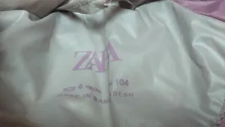 Abrigo acolchado niña con capucha