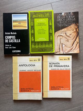 Libros de poesía