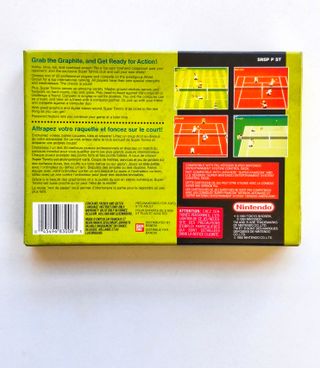 SUPER TENNIS SUPER NINTENDO CAJA DEL JUEGO