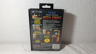 Juego Sega Master System Mortal Kombat 1992