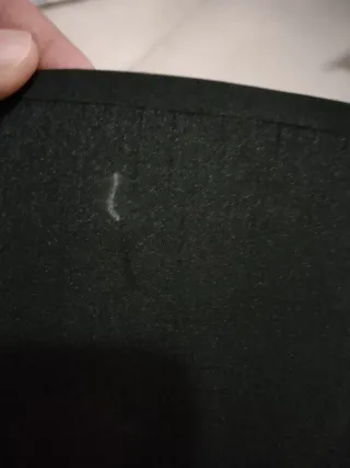 Pantalla de lámpara tela y plástico