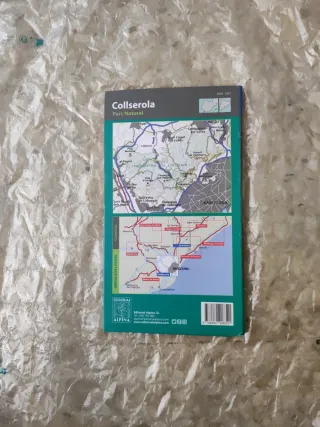 Mapa Parc Natural Collserola Alpina 20