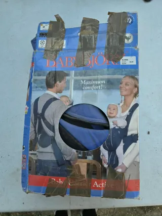 Mochila Portabebés Azul babyjon