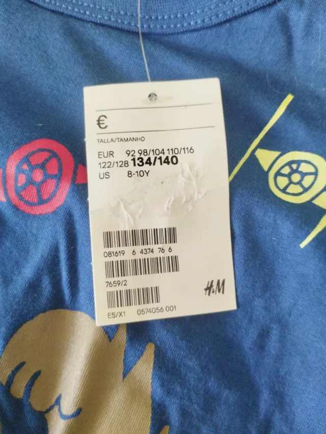 Lote 2 Camisetas Star Wars Manga Larga