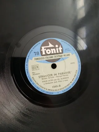 Lote 10 Discos de Pizarra Argentina Para Gramofono