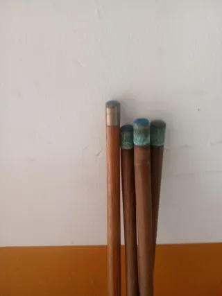 Tacos de billar desmontables (4 unidades)