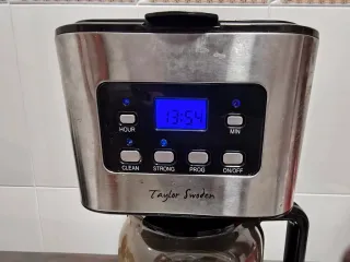 Cafetera Taylor Swoden con pantalla digital