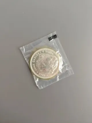 Moneda Plata 12€ 2003 Constitución Española